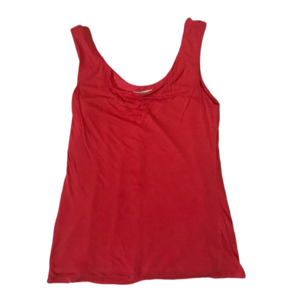 Bordeaux Los Angeles Double Layer Red Tank Top M